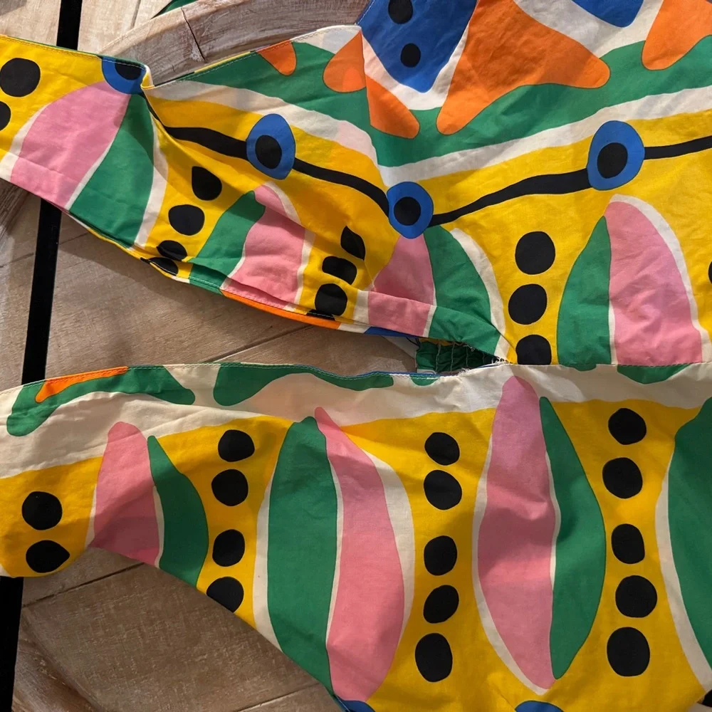 Joie Multicolor Geometric Print halter & Maxi Skirt set - Picture 5 of 9